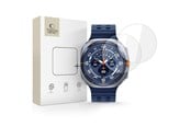 Mobil - Beskyttelsesglas - Tech-Protect Glass Fit+ 2-pack Tempered Glass for Samsung Galaxy Watch Ultra 47mm - Clear - 5906302331512