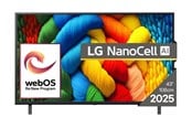 Fladskærms TV - LG 43" Fladskærms TV 4K NanoCell 43NANO80A3B 43 4K Ultra HD - 43NANO80A3B