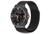 Smartwatch - Tilbehør - Tech-Protect MilaneseBand for Samsung Galaxy Watch 40/44/46 mm - Black - 5906302331888