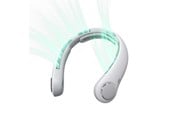 Powerbank - Jisulife Neck Fan 4 5000mAh Portable USB Neck Fan - Gray Powerbank - Grå - 5000 mAh - 6975061533344