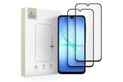 Mobil - Beskyttelsesglas - Tech-Protect Glass Fit+ 2-pack tempered glass for Samsung Galaxy A16 4G / 5G / A26 5G / A17 4G / 5G - black - 5906302332373