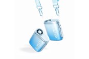 Powerbank - Jisulife Neck Fan 5 4500mAh Mini Fan with Lanyard - Blue Powerbank - Blå - 4500 mAh - 6975061537526