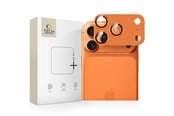 Mobil - Beskyttelsesglas - Tech-Protect Camfull Fit+ Lens Glass for iPhone 17 Pro - Orange - 5906302332588