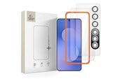 Mobil - Beskyttelsesglas - Tech-Protect Easy Set+ 3-pack Tempered Glass for Samsung Galaxy S25 FE - Clear - 5906302332762