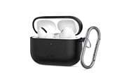 Mobil - Covers & Cases - Tech-Protect Silicone Hook Case for AirPods Pro 3 - Black - 5906302333097
