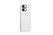 Mobil - Beskyttelsesglas - AmazingThing AR Aluminum 2 Lens Glass with Camera Lens Frame for iPhone 16 / 16 Plus - Black - IP16CAM2BKGLA
