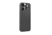 Mobil - Beskyttelsesglas - AmazingThing AR Aluminum 3 Lens Glass with Camera Lens Frame for iPhone 16 Pro / 16 Pro Max - Black - IP16CAM3BKGLA