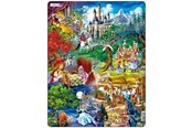 Puslespil - Larsen Puzzles Puzzle Grimm's Fairy Tales - 33 pieces Maxi (36.5x28.5 cm) Floor - US24