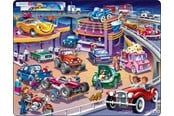 Puslespil - Larsen Puzzles Puzzle Cars - 58 pieces Maxi (36.5x28.5 cm) Floor - US19
