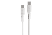 USB kabel - Hune Tallo USB-C To USB-C Cable 3m (3A/60W) - Snow White - AT-ACC-CA-394