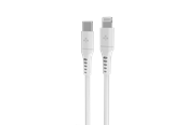 USB kabel - Hune Tallo USB Type C to Lightning 1m (3A/9V) MFi Certified - Snow White - AT-ACC-CA-396