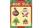 Børnebøger - Perlemønstre: God jul - Børnebog - Hardcover - 9788776431297