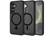 Mobil - Covers & Cases - Tech-Protect MagMat MagSafe Case for Samsung Galaxy S25 FE - matt black - 5906302332809