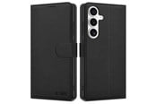 Mobil - Covers & Cases - Tech-Protect Wallet Case for Samsung Galaxy S25 FE - Black - 5906302332830