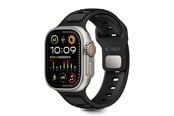 Smartwatch - Tilbehør - Tech-Protect  IconBand Line Strap for Apple Watch 44 / 45 / 46 / 49 mm - Black - 5906302333455