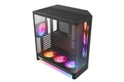 Kabinet - NZXT H6 RGB+ (2026) - All Black - Kabinet - Miditower - Sort - CC-H62FB-P1