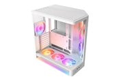 Kabinet - NZXT H6 RGB+ (2026) - All White - Kabinet - Miditower - Hvid - CC-H62FW-P1
