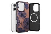 Mobil - Covers & Cases - Tech-Protect Lamano MagSafe Case for iPhone 16 Pro Max - Brown and Purple - 5906302333677