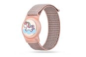 Smartwatch - Tilbehør - Tech-Protect  Nylon Strap for Apple AirTag 1/2 - Pink - 5906302333714