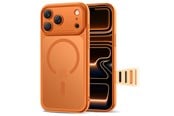 Mobil - Covers & Cases - Tech-Protect Magpeak Magsafe CC Case for iPhone 17 Pro Max -Matte Orange - 5906302333783
