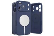 Mobil - Covers & Cases - Tech-Protect Silicone MagSafe Case for iPhone 17 Pro - Navy Blue - 5906302333851
