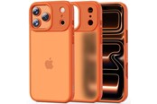 Mobil - Covers & Cases - Tech-Protect MagMat Case for iPhone 17 Pro - Orange and Matte - 5906302333967