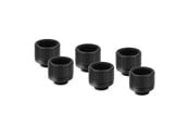 Gør-det-selv vandkøling - Thermal Grizzly DeltaMate Fitting - HT16 Black (6 - TG-DM-FIT-6002