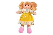 Dukke, bamse og udstyr - Bigjigs Fabric Doll Daisy - 28cm - BJD002