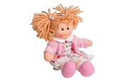 Dukke, bamse og udstyr - Bigjigs Fabric Doll Poppy - 28cm - BJD005