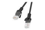 Netværkskabel - Lanberg patch cable - black RAL 9004 - Sort - PCU5-10CC-0100-BK