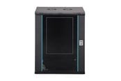 Rack skabe - DIGITUS DN-37113 - 16U Wall-Mounted Cabinet | 600x450mm | Glass Door | Unmounted - DN-37113