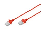 Netværkskabel - DIGITUS patch cable - red - Rød - DK-1618-005S-R