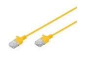 Netværkskabel - DIGITUS patch cable - yellow - Gul - DK-1618-010S-Y