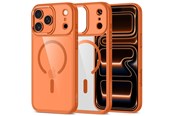 Mobil - Covers & Cases - Tech-Protect MagMat MagSafe Case for iPhone 17 Pro - Clear-Orange - 5906302334230