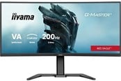 Skærm - 34" iiyama G-MASTER Red Eagle GCB3484WQSU-B2 - LED monitor - curved - 34" - HDR - GCB3484WQSU-B2