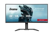 Skærm - 34" iiyama G-MASTER Red Eagle GCB3484WQSU-B2 - LED monitor - curved - 34" - HDR - GCB3484WQSU-B2