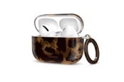 Mobil - Covers & Cases - Tech-Protect Lamano Case for AirPods Pro 3 - Black & Brown - 5906302335398
