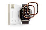 Mobil - Beskyttelsesglas - Tech-Protect 2-pack Tempered Glass for Apple Watch Ultra 49mm - Orange - 5906302335657