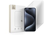 Mobil - Beskyttelsesglas - Tech-Protect Glass Bundle 10-pack for iPhone 15 Pro Max - 5906302335718