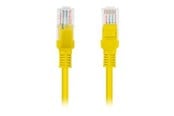 Netværkskabel - Lanberg patch cable - yellow RAL 1016 - Gul - PCU6-20CC-0300-Y