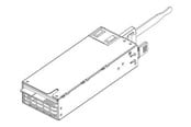 Strømforsyning - Dell Single - power supply - hot-plug - customer kit - 2400 watt Strømforsyning - 2400 Watt - ATX - 80 Plus Titanium certified - 450-BDTN
