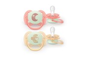 Baby Udstyr - Philips Avent Pacifier ultra soft Nighttime - SCF094/02