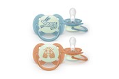 Baby Udstyr - Philips Avent Pacifier ultra soft Nighttime - SCF094/06