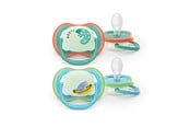 Baby Udstyr - Philips Avent Ultra Air Nighttime SCF376 - pacifier set - 2 pcs - SCF376/28