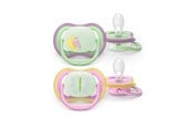 Baby Udstyr - Philips Avent Pacifier ultra air nighttime - SCF376/29