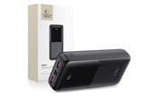 Powerbank - Tech-Protect PB02 20000mAh 22.5W - Black Powerbank - Sort - 20000 mAh - 5906302380503