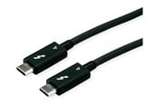 FireWire / ThunderBolt kabel - Roline - Thunderbolt cable - Thunderbolt 4 to Thunderbolt 4 - 50 cm - 11.02.9043
