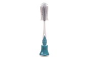 Baby Udstyr - Akuku Silicone bottles cups and teat brush with rack - A0511