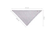 Baby Udstyr - Akuku Baby bandana (1 pc) snap fastener HEARTS - A1505