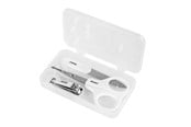 Baby Udstyr - Akuku Manicure set in case WHITE - A0040